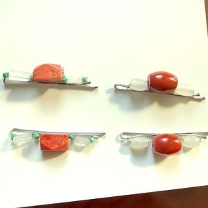4 unique statement bobby pins